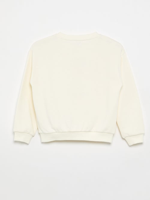 Sudadera de felpa ligera - Kiabi Sudadera de felpa ligera - Kiabi