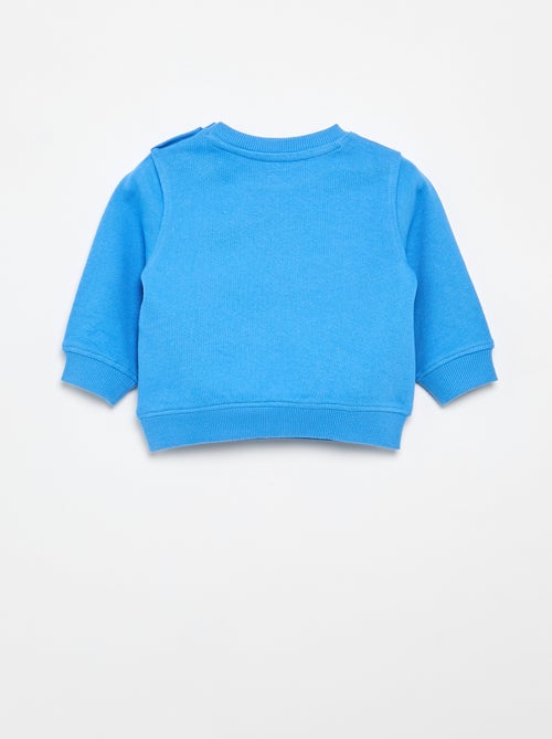 Sudadera de felpa ligera con estampado - Kiabi Sudadera de felpa ligera con estampado - Kiabi
