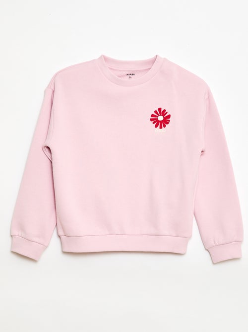 Sudadera de felpa ligera estampada - Kiabi Sudadera de felpa ligera estampada - Kiabi