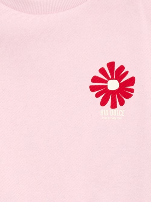 Sudadera de felpa ligera estampada - Kiabi Sudadera de felpa ligera estampada - Kiabi