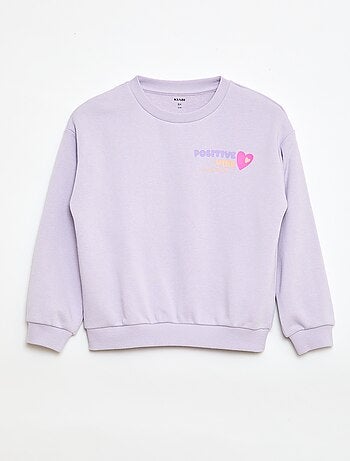 Sudadera de felpa ligera