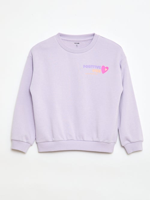 Sudadera de felpa ligera - Kiabi