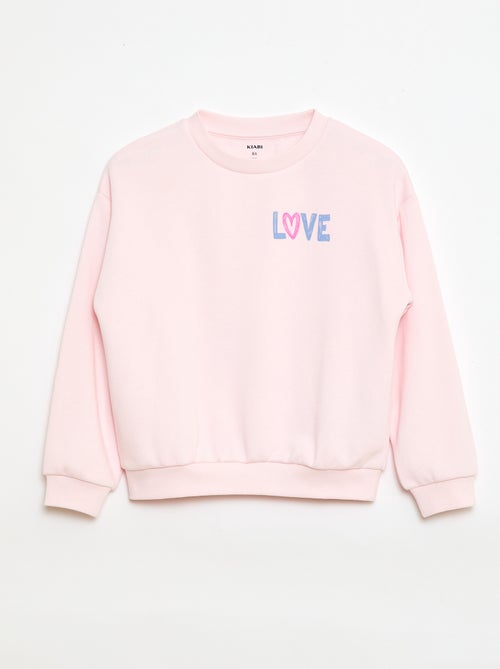 Sudadera de felpa ligera - Kiabi