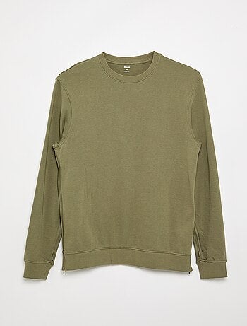 Sudadera de felpa lisa - fácil de poner