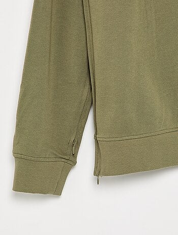 Sudadera de felpa lisa - fácil de poner