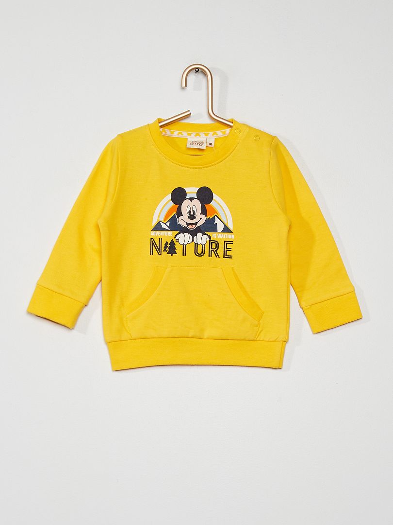 Sudadera best sale mickey amarilla