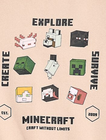 Sudadera de felpa 'Minecraft'