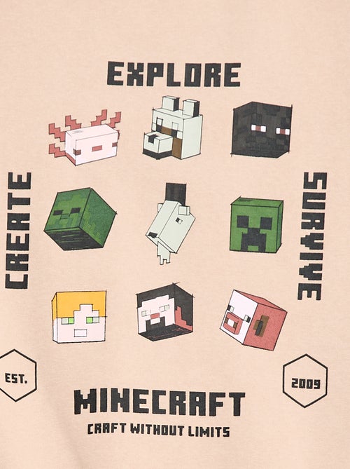 Sudadera de felpa 'Minecraft' - Kiabi