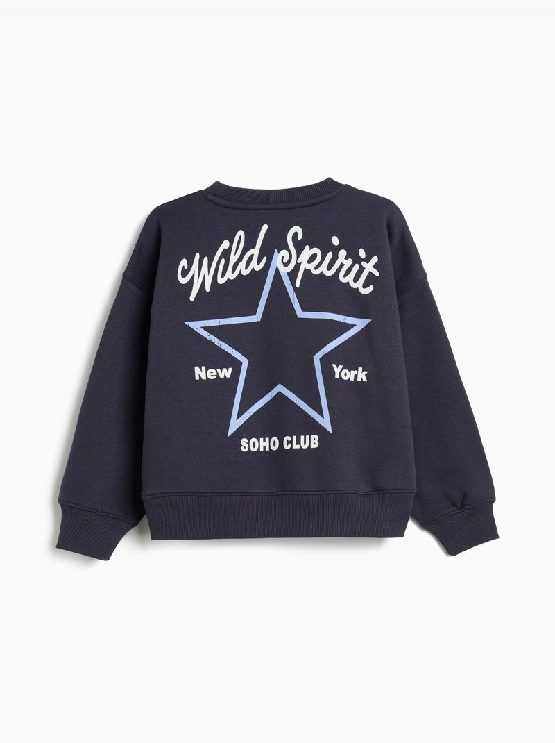 Sudadera de felpa, MO Fashion Azul - Kiabi