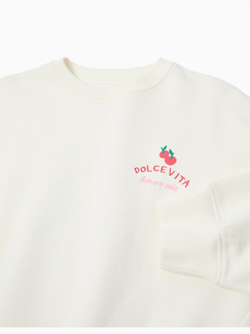 Sudadera de felpa, MO Fashion Blanco - Kiabi