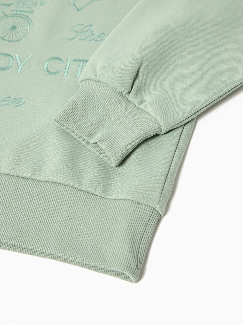 Sudadera de felpa, MO Fashion Verde - Kiabi