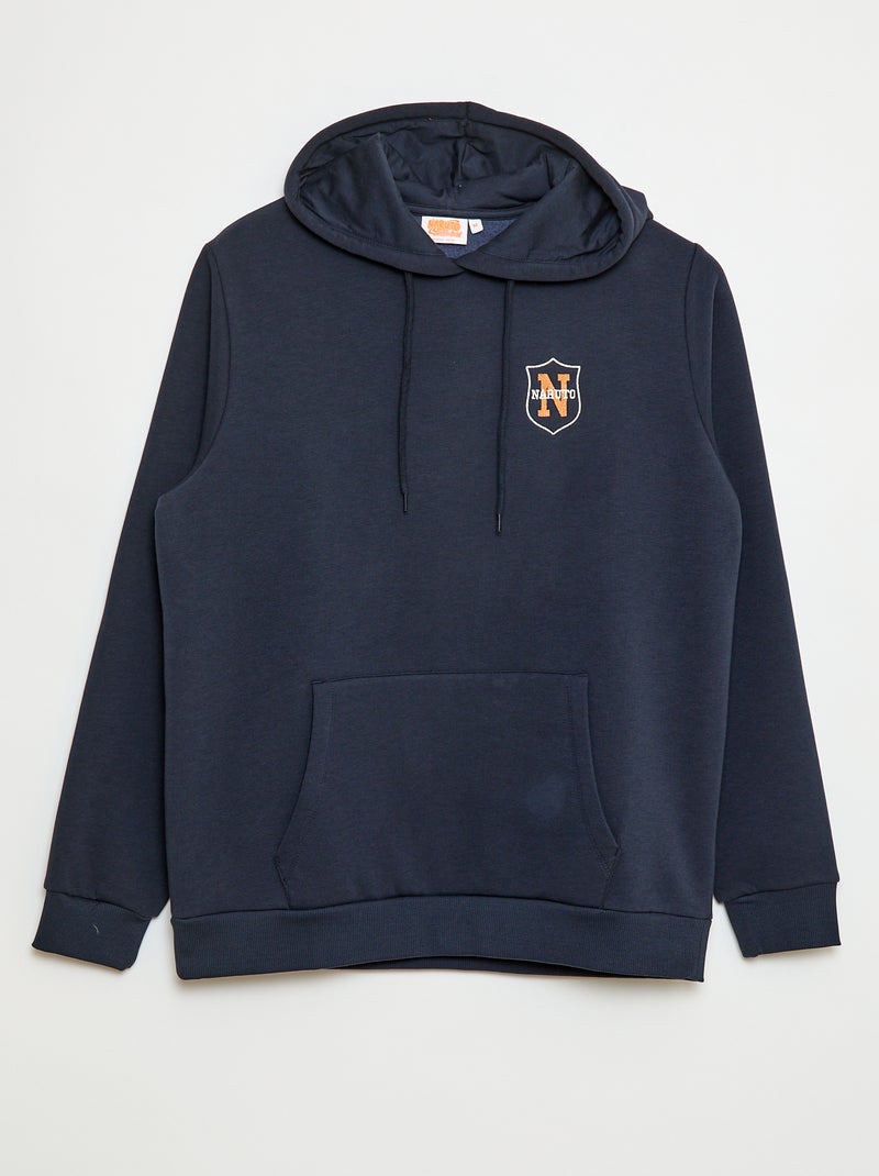 Sudadera de felpa 'Naruto' con capucha AZUL - Kiabi