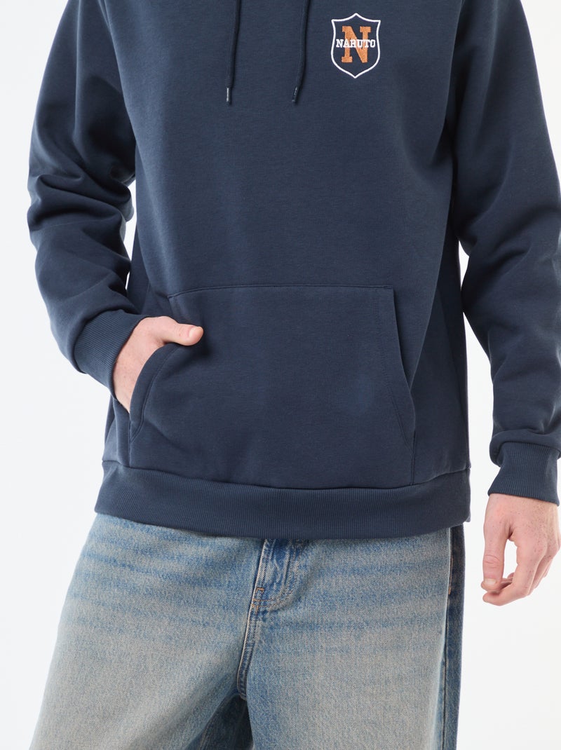Sudadera de felpa 'Naruto' con capucha AZUL - Kiabi