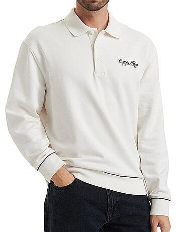 Sudadera de felpa para hombre calvin klein jeans