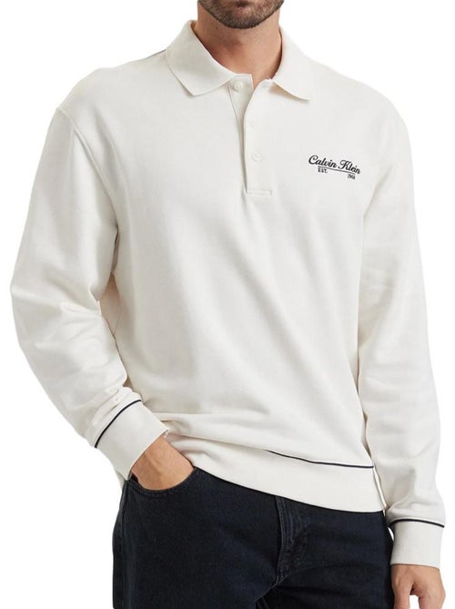 Sudadera de felpa para hombre calvin klein jeans - Kiabi Sudadera de felpa para hombre calvin klein jeans - Kiabi