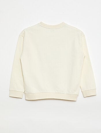 Sudadera de felpa perchada con estampado 'Donkey Kong'