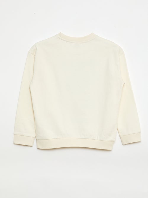 Sudadera de felpa perchada estampada 'Super Mario' - Kiabi