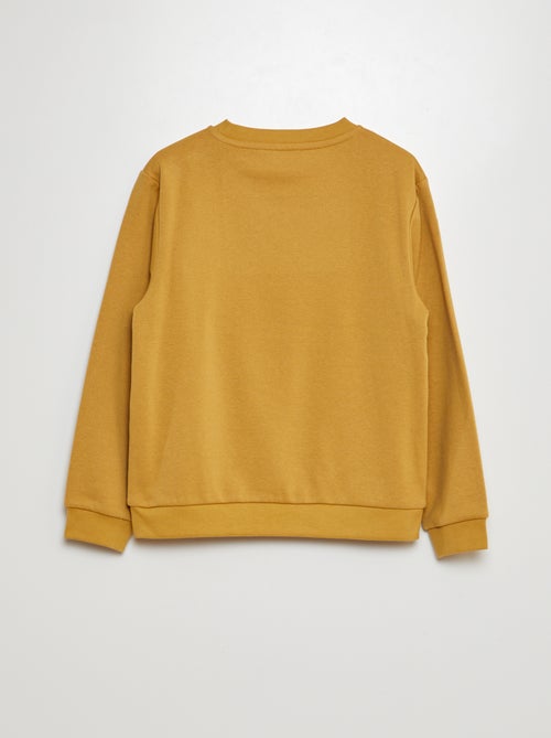 Sudadera de felpa perchada lisa - Kiabi