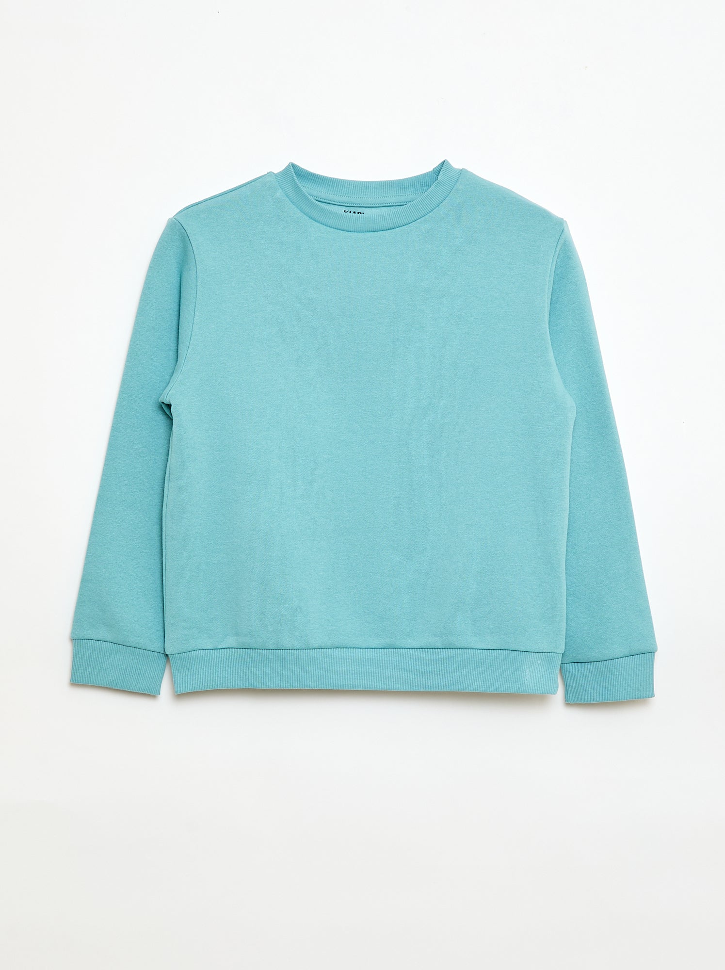 Sudadera de felpa perchada lisa