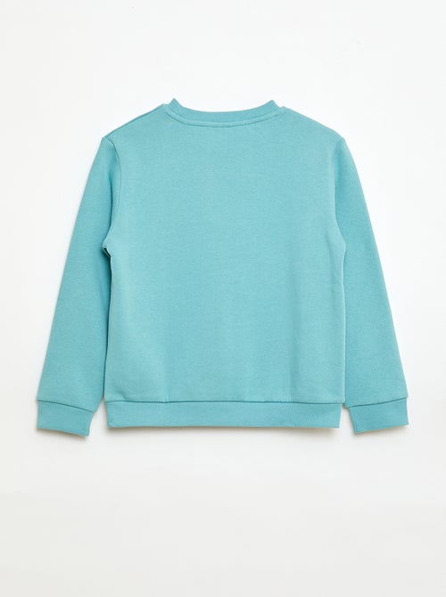 Sudadera de felpa perchada lisa - Kiabi