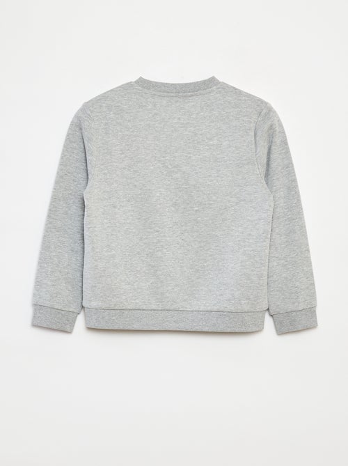 Sudadera de felpa perchada lisa - Kiabi