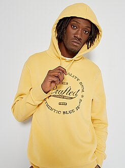 Rebajas y hoodies de hombre - amarillo - Kiabi