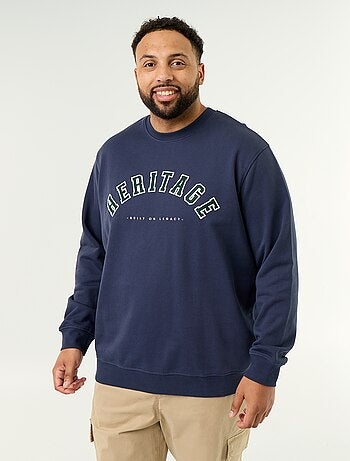 Sudadera de felpa sin perchar con estampado