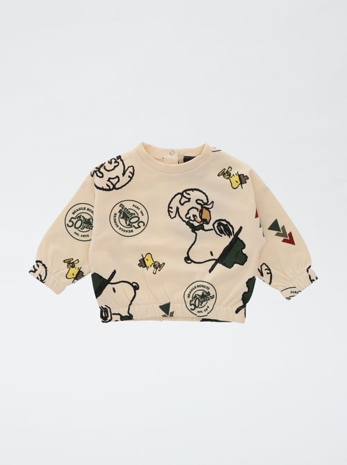 Sudadera de felpa 'Snoopy' - Kiabi