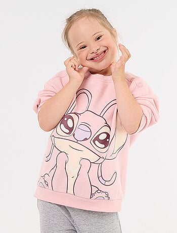 Sudadera de felpa 'Stitch' - colección fácil de poner