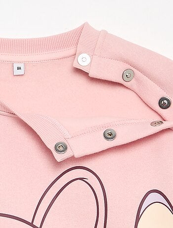 Sudadera de felpa 'Stitch' - colección fácil de poner
