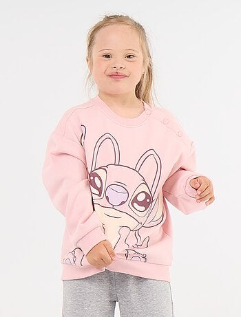 Sudadera de felpa 'Stitch' - colección fácil de poner