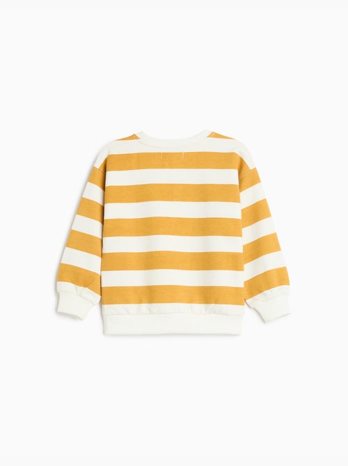 Sudadera de felpuenta de rayas, mo fashion - Kiabi
