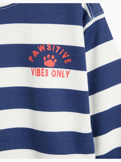Sudadera de felpuenta de rayas, mo fashion - Kiabi