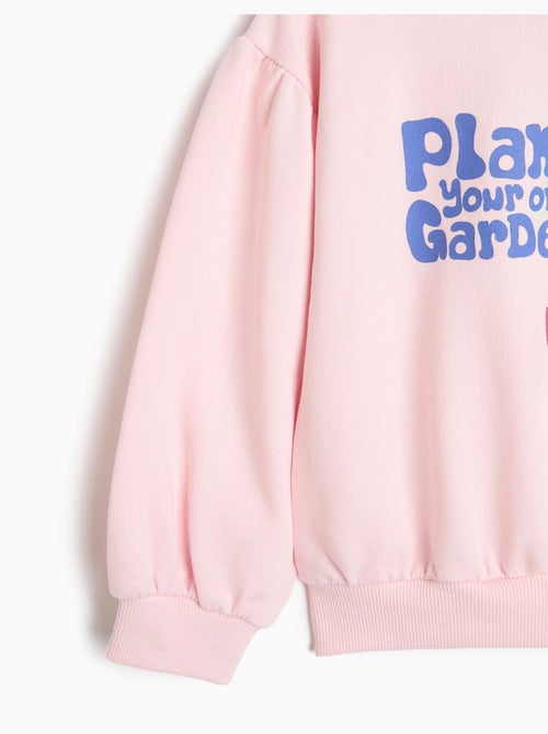 Sudadera de forro polar estampado, mo fashion - Kiabi