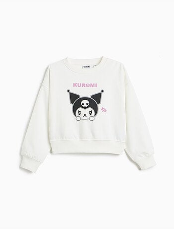 Sudadera de forro polar 'kuromi', mo fashion