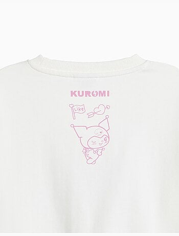 Sudadera de forro polar 'kuromi', mo fashion