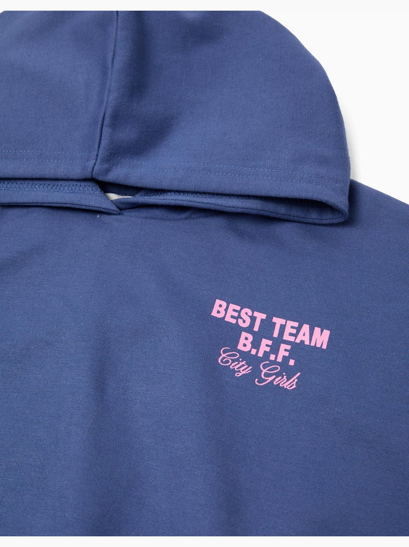 Sudadera de forro polar, MO Fashion Azul - Kiabi