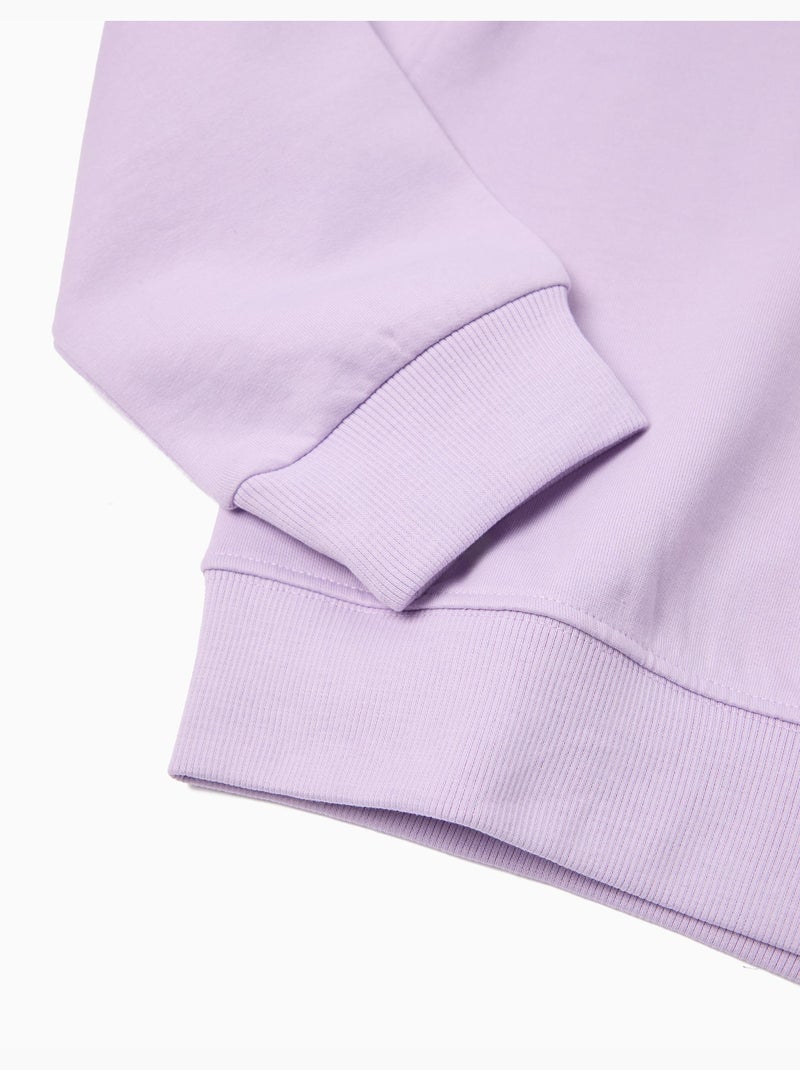 Sudadera de forro polar, MO Fashion Violeta - Kiabi