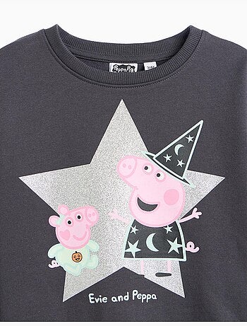Sudadera de forro polar 'peppa pig', mo fashion