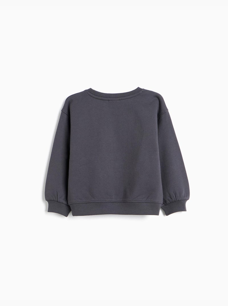 Sudadera de forro polar 'peppa pig', mo fashion Gris - Kiabi