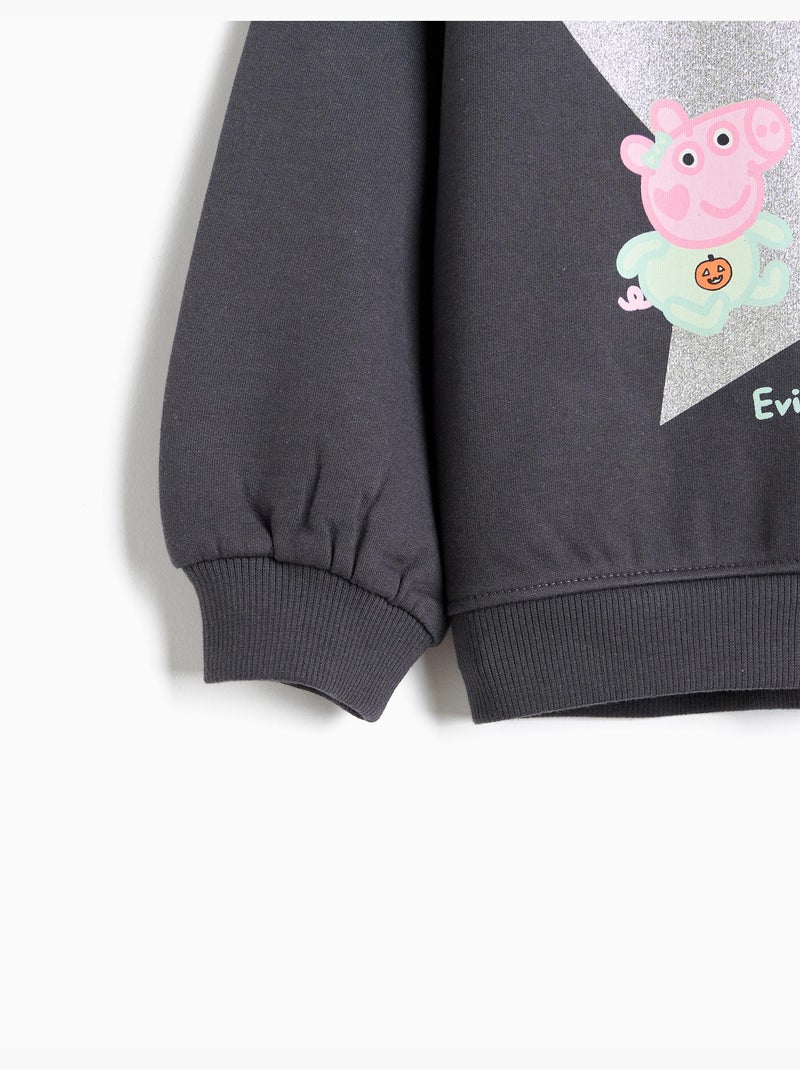 Sudadera de forro polar 'peppa pig', mo fashion Gris - Kiabi