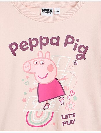 Sudadera de forro polar 'peppa pig', mo fashion