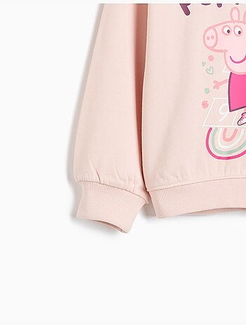 Sudadera de forro polar 'peppa pig', mo fashion