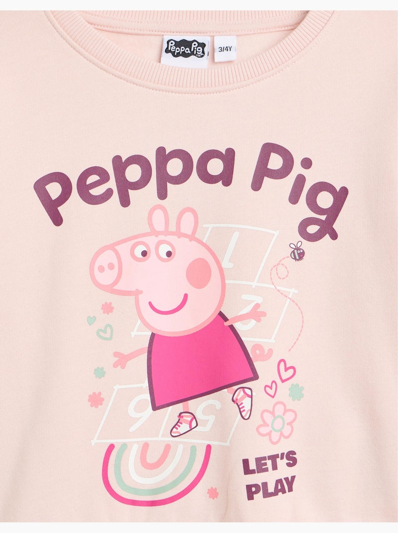 Sudadera de forro polar 'peppa pig', mo fashion Rosa - Kiabi
