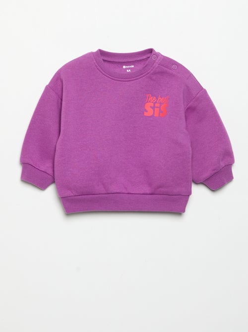 Sudadera de forro polar - Kiabi