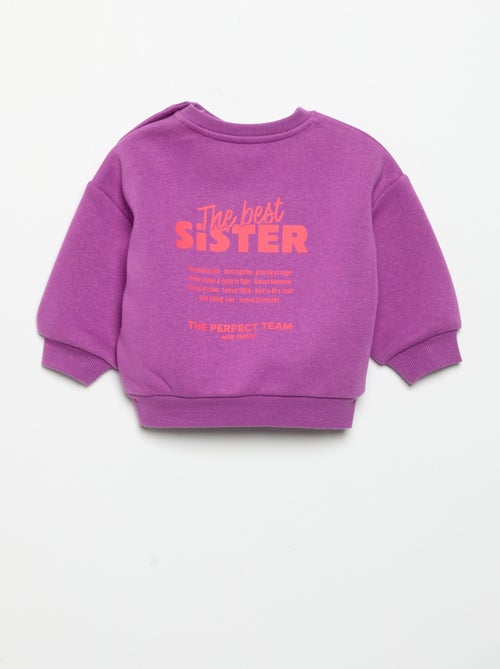 Sudadera de forro polar - Kiabi