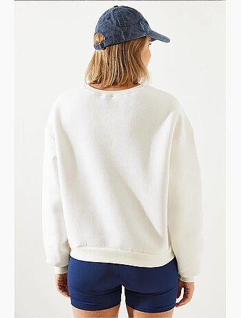 Sudadera de hilo bordado lucci