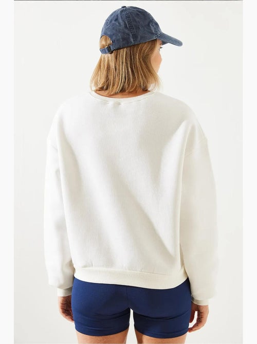 Sudadera de hilo bordado lucci - Kiabi
