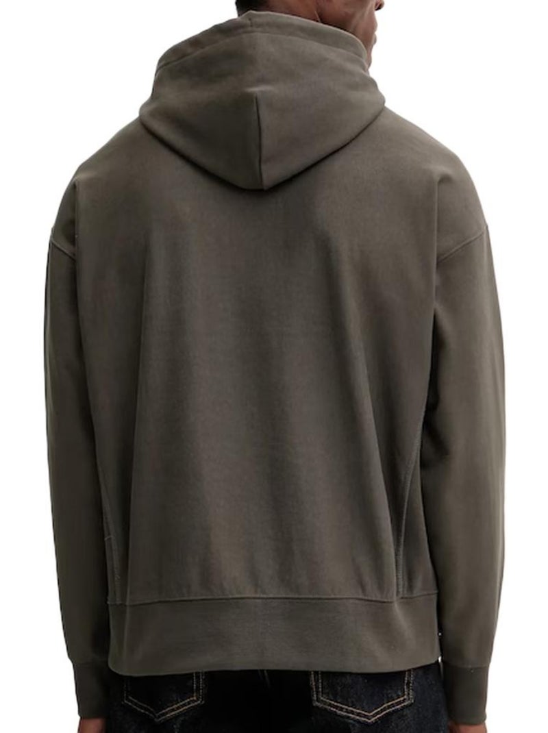 Sudadera de Hombre Calvin Klein Jeans Gris plateado - Kiabi