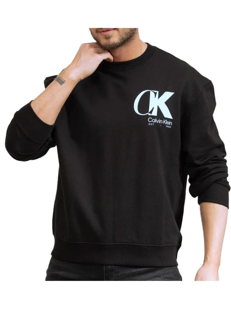 Sudadera de Hombre Calvin Klein Jeans Negro - Kiabi